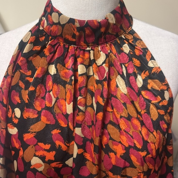 Liverpool Los Angeles Multicolor High neck sleeveless top, large, new - Picture 2 of 8